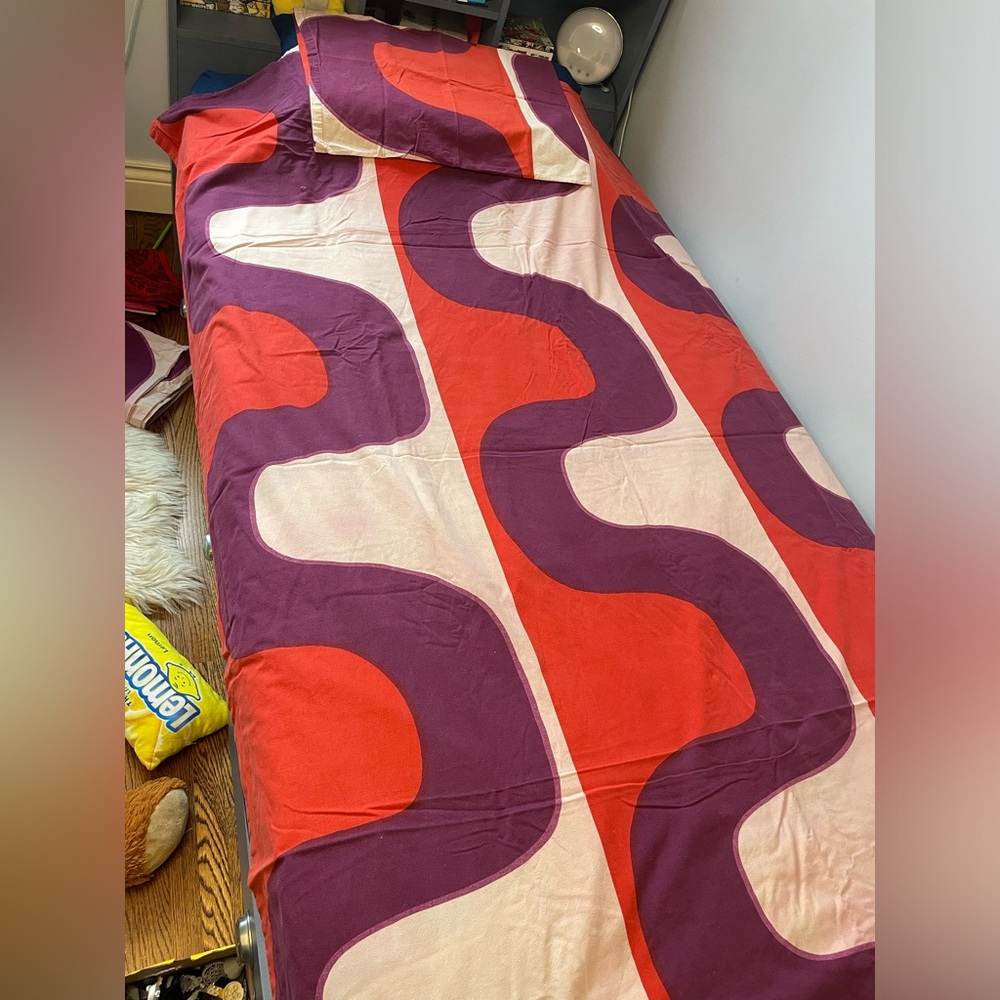 Marimekko twin duvet and pillowcase